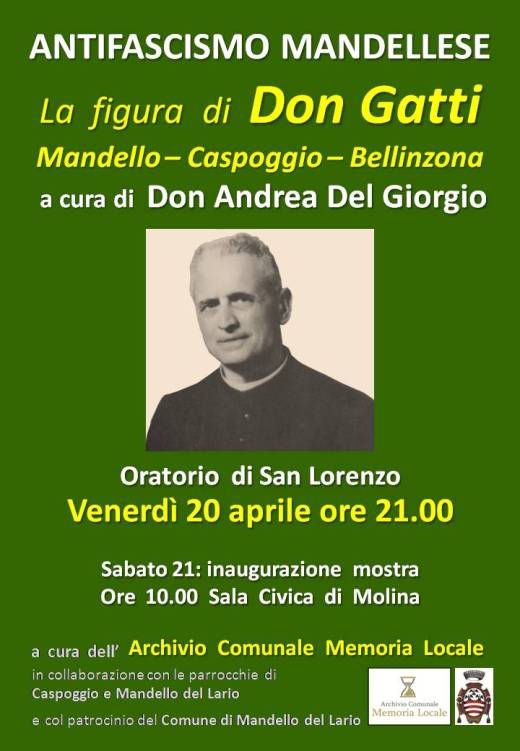 manifesto serata Don Gatti